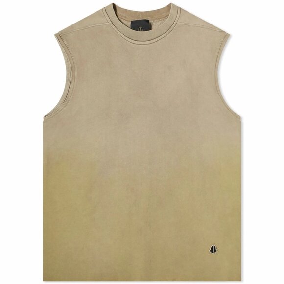 Rick Owens X Moncler Womens Tarp Tee in Acid Degrade XSmall New Tank Sleeveless - Picture 11 of 16